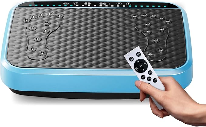 Vibration Plate Fitness Platform Whole Body Exercise Machine with 120 Speed Levels, Lymphatic Drainage, Fat Burning, and Weight Loss, Perfect for Women, Men, and Home Gym Exercise-Ruum Studio Home