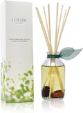 LOVSPA Reed Diffuser Set, Cinnamon Pine Cones Scented Oil Diffuser with Sticks, Home Fragrance Accessories for Bathroom Shelf Decor, Aroma Diffusers for Home or Office Desk, USA Made-Ruum Studio Home