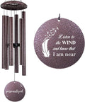 ASTARIN 36" Large Deep Tone Personalized Sympathy Wind Chimes, Memorial Wind Chime for Loss of Mother Father Loved One, Angel's Feather Bereavement Gifts Decor Outdoor Patio Garden(Produced in USA)-Ruum Studio Home