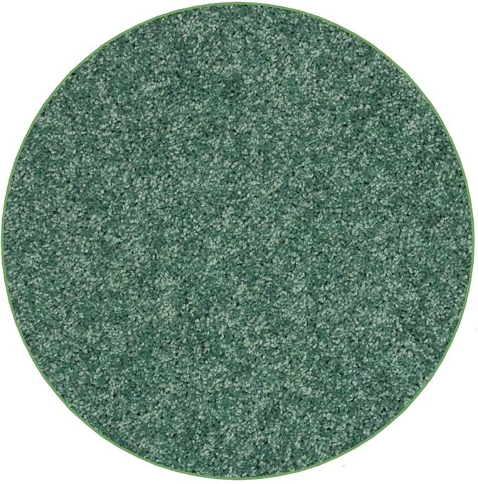 KOECKRITZ Soft and Colorful Kids Classroom Area Rugs (Passes Flammability Pill Test) Many Sizes and Bright Colors to Select from (8' Round, Froggy)-Ruum Studio Home