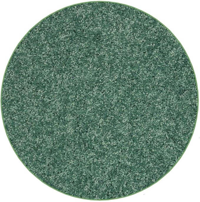 KOECKRITZ Soft and Colorful Kids Classroom Area Rugs (Passes Flammability Pill Test) Many Sizes and Bright Colors to Select from (11' Round, Froggy)-Ruum Studio Home