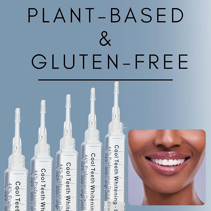 Teeth Whitening Gel Refill for Trays - Professional Strength 44% Carbamide Peroxide Formula - Fast & Effective Bleaching Solution for a Brighter Smile-Ruum Studio Home
