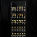 Tableclothsfactory 5ft Clear Acrylic 5-Tier Wine Glass Stemware Rack, Champagne Flute Holder Wall Stand-Ruum Studio Home