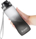 OLDLEY 25 oz Water Bottle, Motivational Water Bottle with Time Marker, Sports Water Bottle With Strap, Leakproof & BPA Free Large Water Bottles for School, Gym, Travel, Outdoor, Tritan,White&Black-Ruum Studio Home