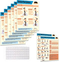 Whole Body Vibration Plate Exercise Poster Set - 6 Workout Guides & 2 Customizable 30-Day Plans for Home & Gym Use-Ruum Studio Home
