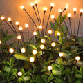 Solar Garden Lights Outdoor, 4 Pack 32LED Swaying Light Waterproof Solar Lights Outdoor for Yard Pathway Patio, Swaying Lawn Decor as Gardening Gifts for Women Holiday-Ruum Studio Home