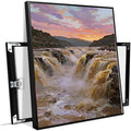 The surging waterfall scenery in the canyon is suitable for posting in the living room bedroom and office landscape posters-Ruum Studio Home