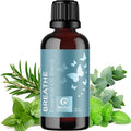 Breathe Essential Oil for Diffuser - Invigorating and Refreshing Breathe Essential Oil Blend with Eucalyptus Peppermint Tea Tree and Mint for Diffusers for Home and Shower Aromatherapy (1 Fl Oz)-Ruum Studio Home