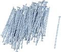 Sandbaggy 6 inch Galvanized Landscape Edging Spikes - Spiral Landscape Nails - 7 Gauge Steel - Great For Hard Rocky Soil - Also Great For Paver Edging, Artificial Turf, Landscape Fabric (1000, 6 inch)-Ruum Studio Home