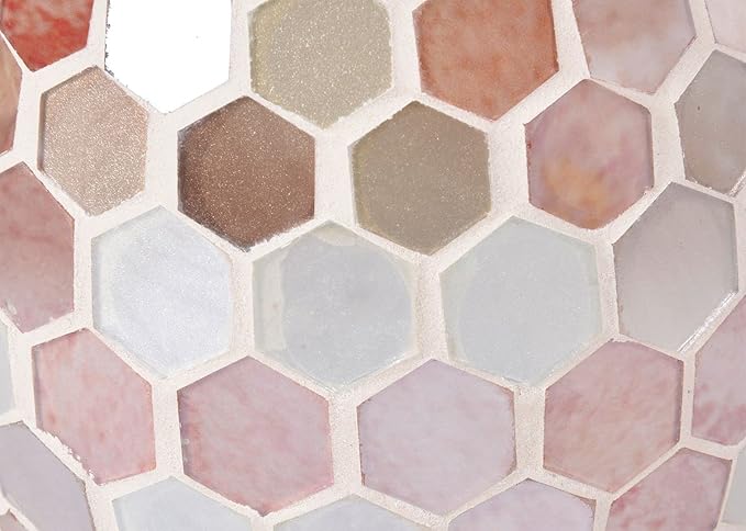 Votive Candle Holder Tea Lights - Glass Candle Holders, Mosaic Tealight Candle Holder, Candle Jar Cup for Wedding Centerpiece Party Table Decorations, Valentines Day Decor-Ruum Studio Home