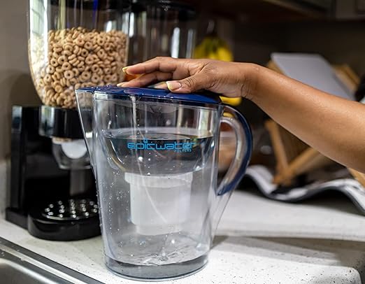 Epic Water Filters Pure Filter Pitchers for Drinking Water, 10 Cup 150 Gallon Filter, Tritan BPA Free, Removes Fluoride, Chlorine, Lead, Forever Chemicals-Ruum Studio Home