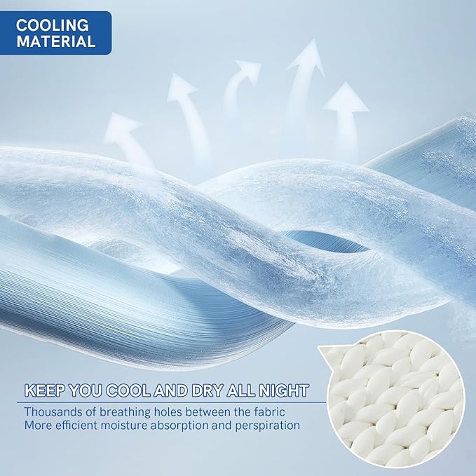 YnM Cooling Chunky Throw Blanket, Medium-Weight, Hand Knitted, Skin Friendly, Ventilated and Breathable, Machine Washable, Home Décor Piece for Couch, Sofa and Bed (White, 50x70 Inch)-Ruum Studio Home