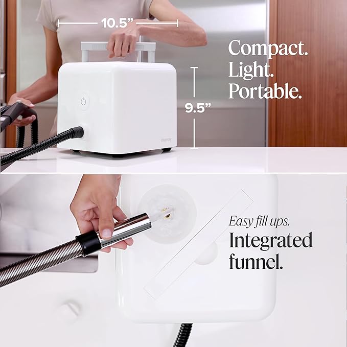 Dupray Neat Steam Cleaner with 20-piece Accesory Kit. For Multipurpose steam Cleaning Hardwood, Tile, Laminate and Sealed Floors, Couch, Furniture and more. *Kills 99.9% of Bacteria and Viruses-Ruum Studio Home