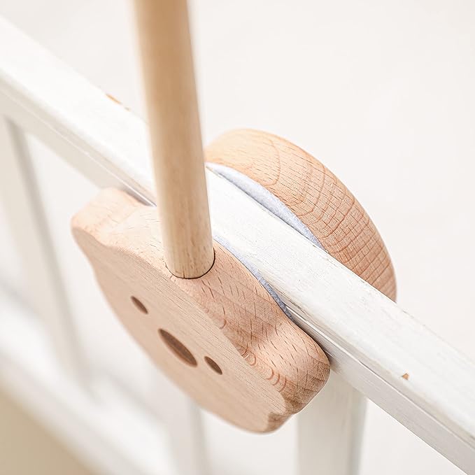 Baby Crib Mobile Arm,HBM Wooden Mobile Arm for Crib Mobile Hanger for Crib Baby Girl Nursery Decor-Ruum Studio Home