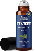 Tea Tree Oil Roll-On 10 ml - 100% Pure, Natural Essential Oil for Aromatherapy, Skin, Face & Body - Pre-Diluted for Travel - Nexon Botanics-Ruum Studio Home