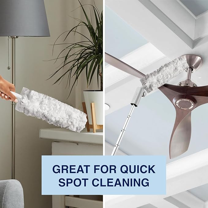 Bona Disposable Duster Refills - 5 Pack - High Performance Dusting System - Microfiber Dusters Remove Dust and Pet Hair for Quick Spot Cleaning-Ruum Studio Home