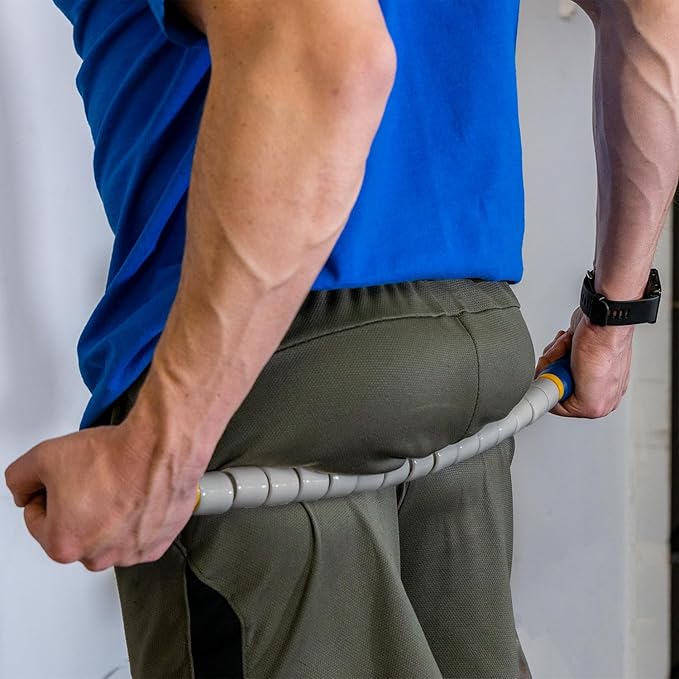 Massage Stick 24" Handheld Spindle Massage Roller - Full Body Muscle Recovery & Myofascial Release (Large - 24" Massage Stick)-Ruum Studio Home
