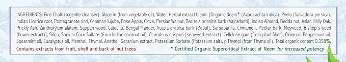 Auromere Ayurvedic Herbal Toothpaste, Classic Licorice Flavor - Vegan, Natural, Non GMO, Fluoride Free, Gluten Free, with Neem & Peelu (4.16 oz), 4 Pack-Ruum Studio Home