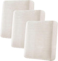 H.VERSAILTEX Super Stretch Individual Seat Cushion Cover Sofa Covers Couch Cushion Covers Slipcover Sets Thick Jacquard Textured Twill Fabric (3 Piece Sofa Cushion Covers, Ivory)-Ruum Studio Home