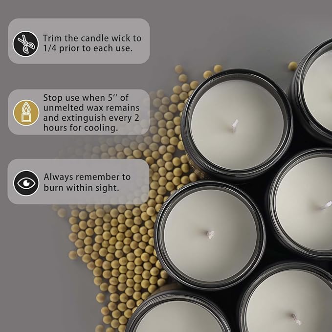 Scented Candles Set | Gifts for Men - 4 Pack Men Candle Set, Masculine Candle, Soy Candles for Home Scented, Gift for Dad Fathers Day -Scent of Cedar Oakmoss/Pine&Clove/Patchouli/Sandalwood-Ruum Studio Home