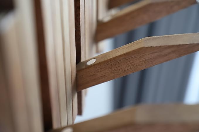 Natural Wood Wall Mounted Piano Coat Rack| Coat Rack Wall Mount| Flip Down Wall Hook Rack 5 Hooks| Entryway Wall Art Hook,Made of Acacia Wood (Wood Wax Oil staining Light Brown).-Ruum Studio Home