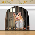 Mouse Reading Book, Wall Decor Sticker Decal, Kids Room, Classroom, Home, Bedroom, Bookcase, Book Lover, of Mice and Men, Children, Adorable, (Mouse Trap)-Ruum Studio Home