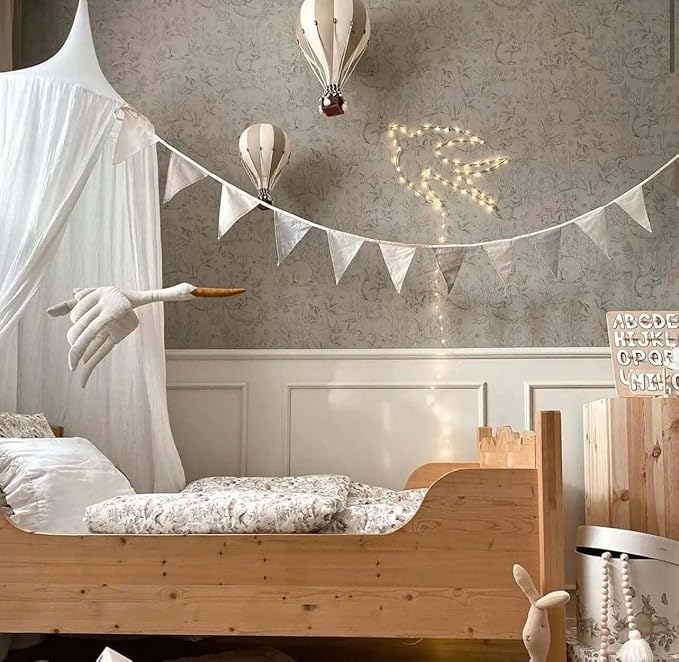 Decorative Hot Air Balloon Baby Shower Centerpieces - Nursery and Toddler Room Bedroom Decor - Home Decorations - Gold/Beige-Ruum Studio Home