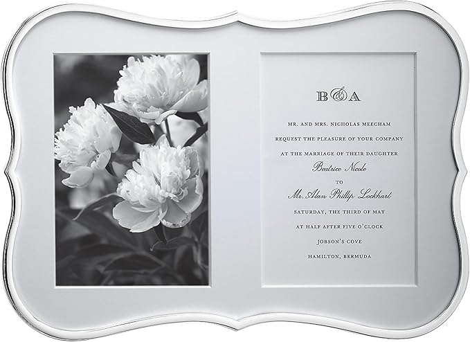 Kate Spade New York Crown Point Double 5" X 7" Frame, 2.60 LB, Silver-Ruum Studio Home