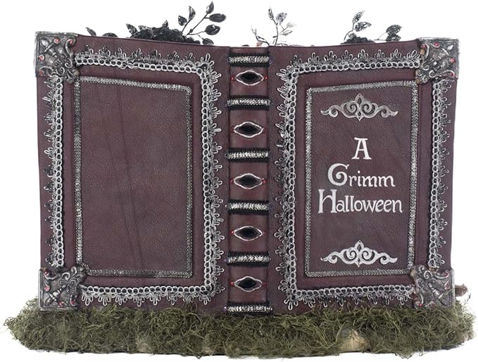 Katherine's Collection 2025 Hansel and Gretel Pumpkin Scene - Lighted Halloween Decoration with Resin Hansel and Gretel Fairy Tale - Grimm Halloween Decor & Eerie Ambiance-Ruum Studio Home