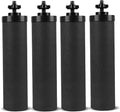 Water Filter Silver Infused Replacement for Berkey® BB9-2® Black Carbon Block Filters System,Compatible with Berkey® Gravity Countertop Purification Elements,Pack of 4-Ruum Studio Home