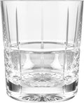Barski Tumbler Glass - Double Old Fashioned - Set of 6 Glasses - Hand Cut Crystal - Designed DOF tumblers - For Whiskey - Bourbon - Water - Beverage - Drinking Glasses - 9 oz. - Made in Europe-Ruum Studio Home