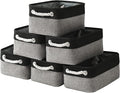 Fabric Storage Cubes - Closet Storage Bins Storage Baskets for Organizing with Handles Organization and Storage 11.8 (L) x 7.8 (W) x 5.2 (H) inches-Ruum Studio Home