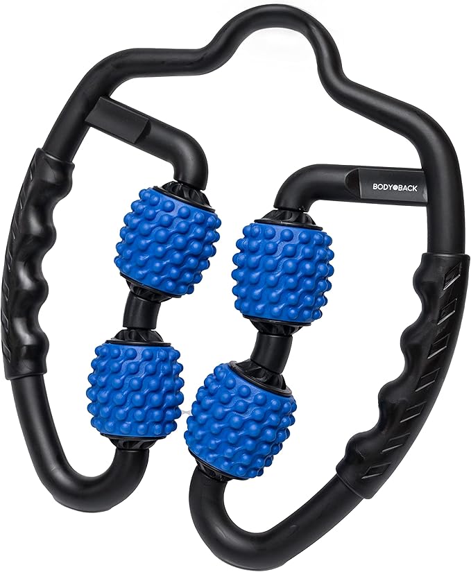 Body Back Trigger Point Pressure Roller Massager for Forearm, Elbow, Hand, Arm, and Leg. Deep Tissue Handheld Self Massager for Tennis Elbow, Golfers, Athletes Myofascial Release-Ruum Studio Home
