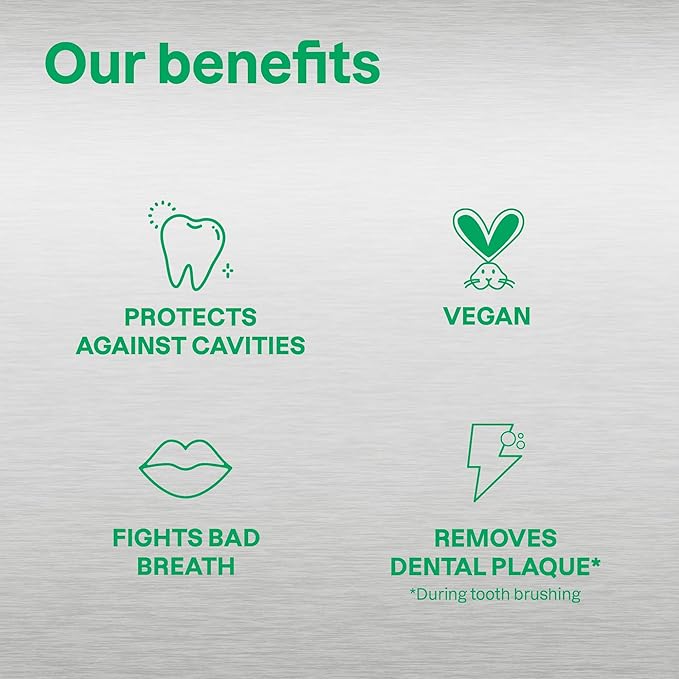 ATTITUDE Toothpaste with Fluoride, Prevents Tooth Decay and Cavities, Vegan, Cruelty-Free and Sugar-Free, Blueberry, 4.2 Oz-Ruum Studio Home