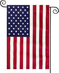 American Flag USA Garden Flag 12 x 18 - Patriotic Double Sided Small Flags for Yard-Ruum Studio Home