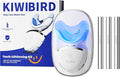 KIWIBIRD Teeth Whitening Kit for Sensitive Teeth – 3 Gel Pens, LED Light with Wireless Charging Case, IPX7 Waterproof, Enamel-Safe at-Home Dental Care Tool-Ruum Studio Home