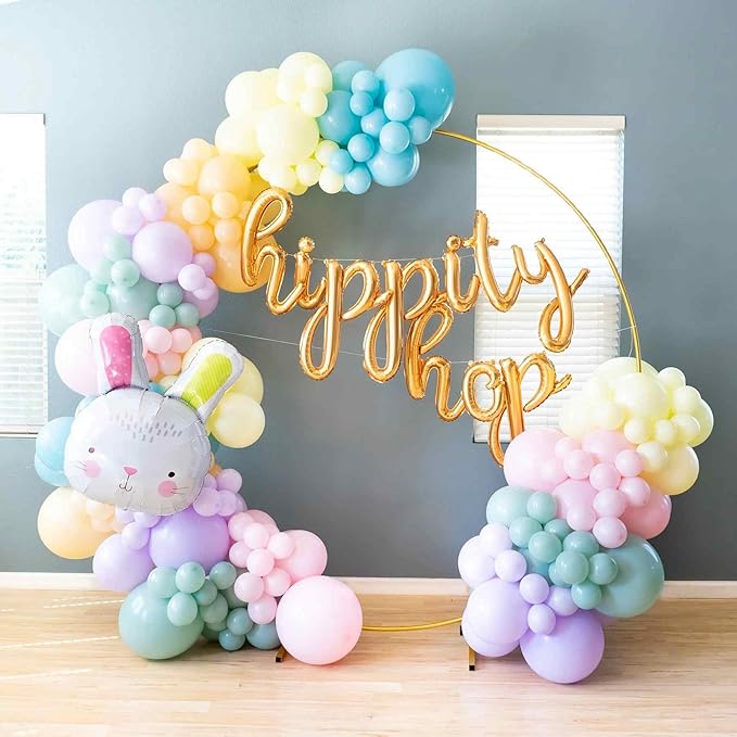 130pcs Pastel Balloons Different Sizes 18" 12" 10" 5" Macaron Latex Balloon Garland Arch Kit for Birthday Easter Baby Shower Graduation Wedding Gender Reveal Anniversary Party Decorations-Ruum Studio Home
