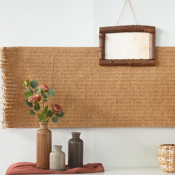 Ceramic Vase Set of 3, Neutral Flower Vases Home Decor, Pottery Rustic Farmhouse Decorative Vases Modern Decor for Table Mantel Entryway Bookshelf Living Room Kitchen Bedroom - Brown-Ruum Studio Home