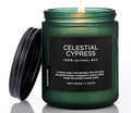M&SENSE Celestial Cypress Scented Soy Jar Candles, Best Smelling Cedarwood Cardamom Scented Candles 7.05oz 50 Hour Long Lasting Burn, Non Toxic Natural Woody Scent Gifts for Men Women-Ruum Studio Home