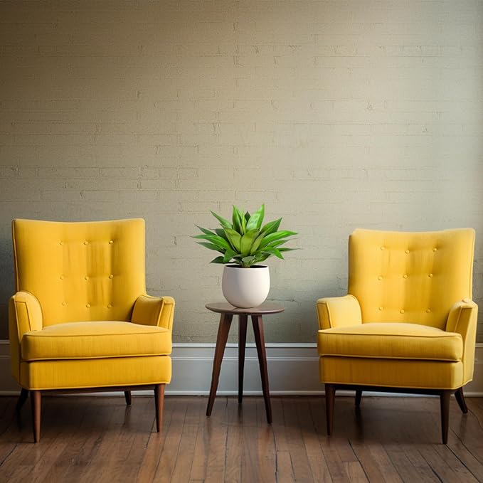 Fake Plants Artificial Agave Plants Indoor, UV Resistant Fake Agave Planters Outdoor Decorating.Artificial Plants for Outdoors Decor(1Pack,22') Spring Decorations for Home-Ruum Studio Home