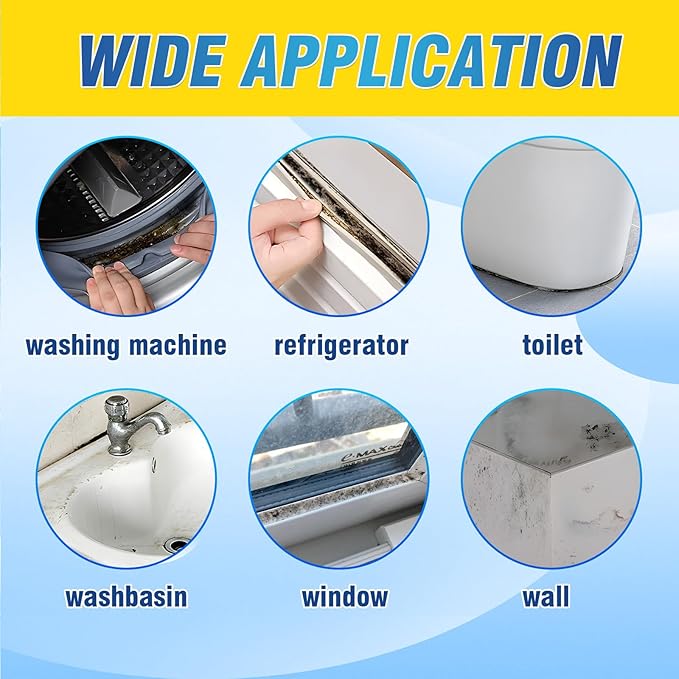 AstraVox Home Remover Gel, Washing Machine Cleaner for Washing Machine Seal, Front Load Washer, Refrigerator Strips, Tile, Home Kitchen Sinks, Toilet, Bathroom-Ruum Studio Home
