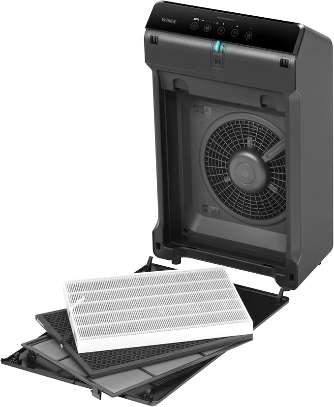 WINIX 5520 Air Purifier for Home Large Room Up to 1882 Ft² in 1 Hr With Air Quality Monitor, True HEPA, High Deodorization Carbon Filter and Auto Mode, Captures Pet Allergies, Smoke, Dust.-Ruum Studio Home
