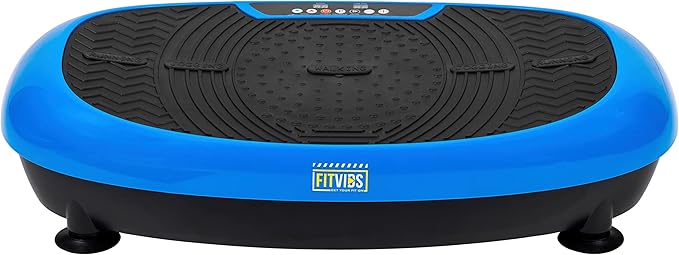 Vibration Plate Exercise Machine Workout Vibration Fitness Platform with Resistance Loops and Resistance Band, 2D, 3D or 4D-Ruum Studio Home