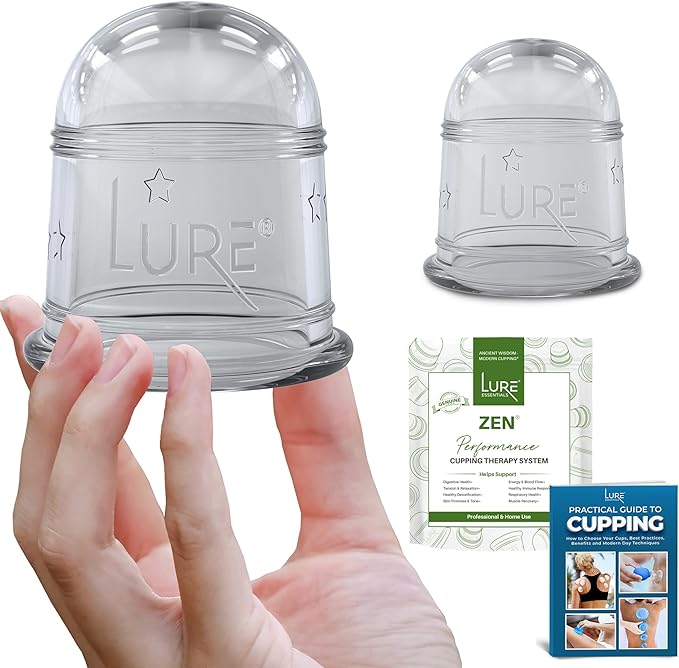 Silicone Cupping Therapy Set Beginner Massage Cupping Cups for Cupping Therapy Cup Kit for Massage, Myofascial Release, Cellulite Reduction-Ruum Studio Home