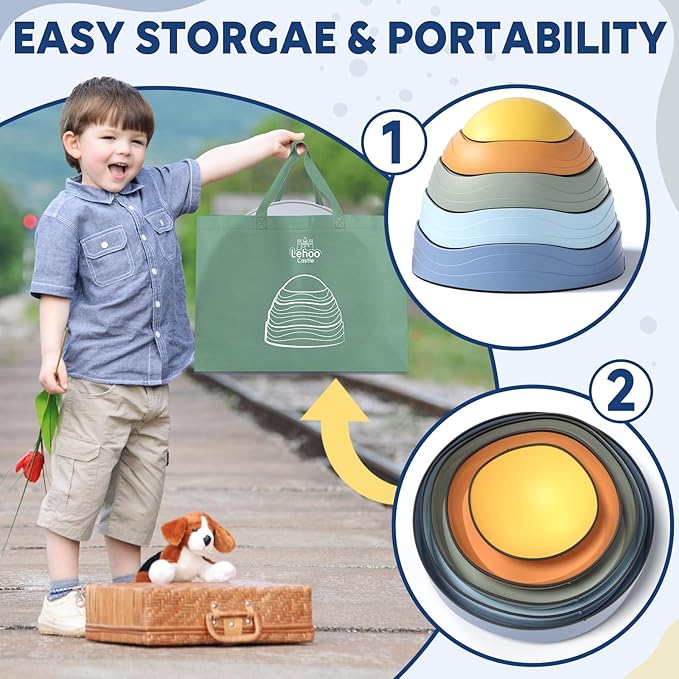 Lehoo Castle Stepping Stones for Kids-Ruum Studio Home