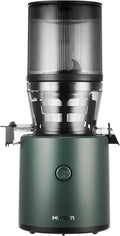 Hurom H320 Cold Press Juicer Machine, Easy to Clean Masticating Slow Juicer, Coarse Strainers, Self-Feeding, Hands Free, Family Size, Quiet Motor, Easy Assembly (Kale/Dark Green)-Ruum Studio Home