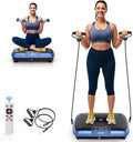 Vibration Plate Exercise Machine - 180 Speeds & 300 lb Capacity, Full Body Workout Vibration Platform with Remote Control for Lymphatic Drainage, Weight Loss & Toning-Ruum Studio Home