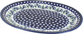 Blue Rose Polish Pottery Sweet Annie Large Serving Platter-Ruum Studio Home