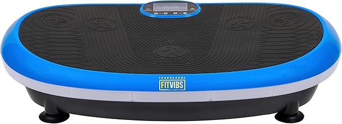Vibration Plate Exercise Machine Workout Vibration Fitness Platform with Resistance Loops and Resistance Band, 2D, 3D or 4D-Ruum Studio Home