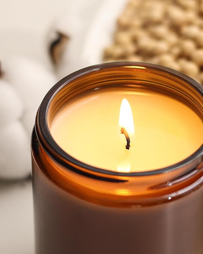 AOOVOO Pumpkin Spice Candles - 22 oz Scented Candles, Aromatherapy Candle, Soy Candle for Home Scented-Ruum Studio Home